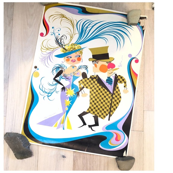 Vintage Other - VTG Pop Art Poster 60’s by Elaine Havelock Wall